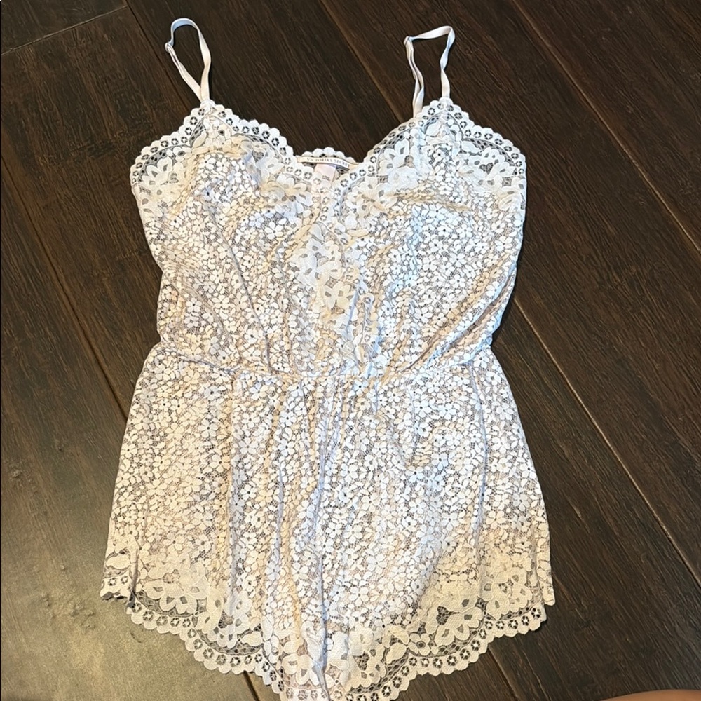 Victoria's Secret pink Lace Chemise